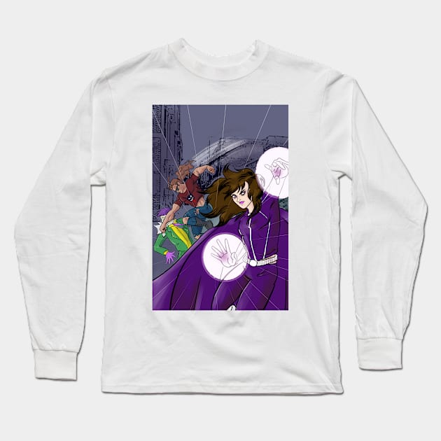 Action Figures Issue 6: Power Play Long Sleeve T-Shirt by PatriciaLupien